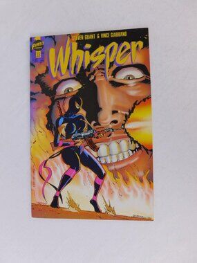 First Comics Whisper #33 1990 Comic Book Single Issue Color Steven Grant